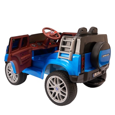 Электромобиль Джип Range Rover YBM 8375 4x4 (синий краска)