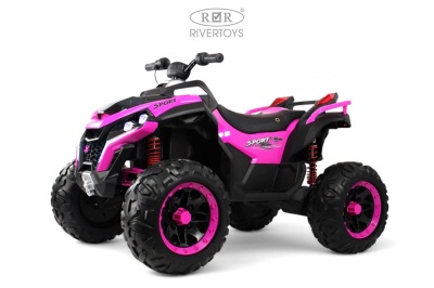 Детский электромобиль Z888VO розовый