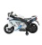 Мотоцикл Moto 6049 Белый