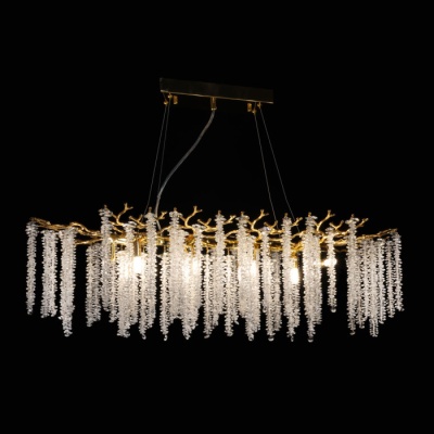 Люстра Лайма 10*60W G9 220V (467013210)