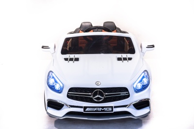 Электромобиль Mercedes-Benz SL65 (белый)
