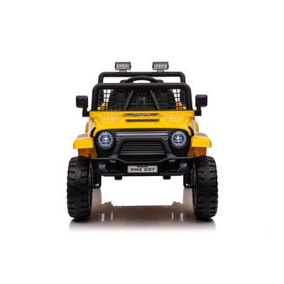 Джип Jeep Rubicon ХМХ 637 Желтый