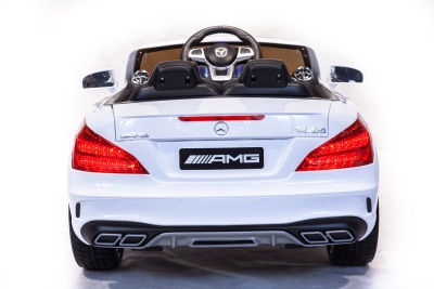 Электромобиль Mercedes-Benz SL65 (белый)