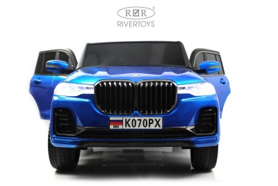 Детский электромобиль K070PX синий глянец