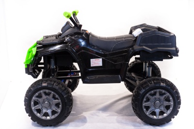 Электромобиль Квадроцикл 0909 Grizzly Next 4x4 (чёрно-зелёный)