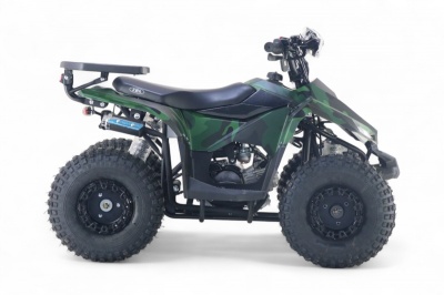 Детский квадроцикл LEON 49CC зеленый камуфляж