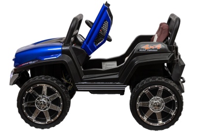 Электромобиль Багги Unimog Small 4x4 (синий краска)