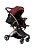 Коляска детская прогулочная Aimile Summer Gold красно-черный, белые диски, FPG-5