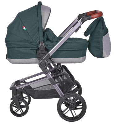 Коляска модульная 2в1 Zuma Duo Comfort (ZDC-12 Изумрудный)