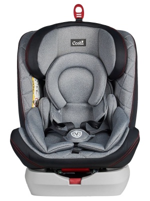 Автокресло детское KBH303 ISOFIX (Серо-чёрное grey/black )
