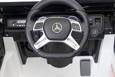 Электромобиль Mercedes-Benz Maybach Small G650S 4x4 (белый)