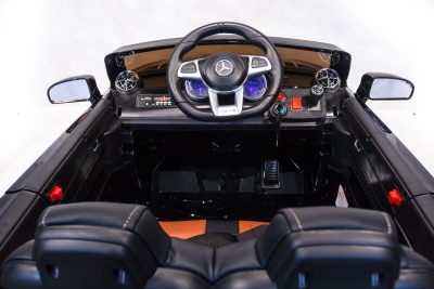 Электромобиль Mercedes-Benz SL65 (чёрный краска)