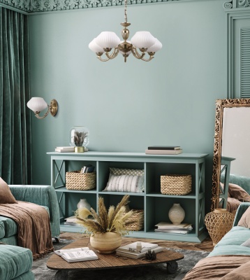 114010505 Фелиция 5*40W E27 220 V люстра