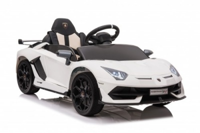 Детский электромобиль Lamborghini Aventador SVJ (A333MP) белый