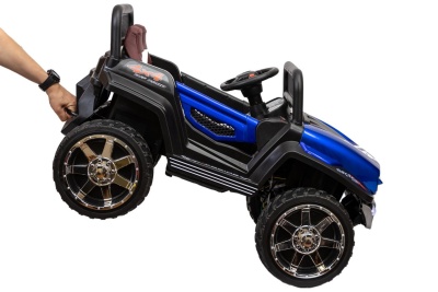 Электромобиль Багги Unimog Small 4x4 (синий краска)
