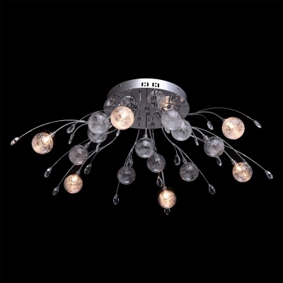 Люстра (пульт) Амелия 16*2,5W G4 LED 220 V (360014116)