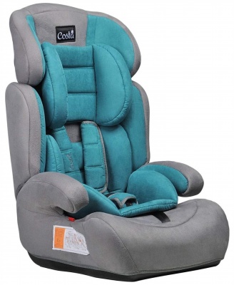 Автокресло детское CS-003 (Изумрудно-зеленый велюр)