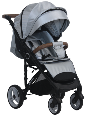 Коляска детская прогулочная Bino Angel Comfort Серебристый