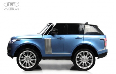 Детский электромобиль Range Rover HSE 4WD (Y222YY) синий глянец