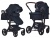 Коляска трансформер Aimile Original New Black (Черный NDB-1) Коляска трансформер Aimile Original New Black (Черный NDB-1)