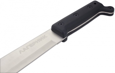 Мачете туристический стальной Рубака Лагерник T124 LAG в кордуровом чехле