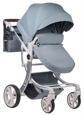 Коляска трансформер Aimile Original New Pearl (Стальной Серый NDP-3)