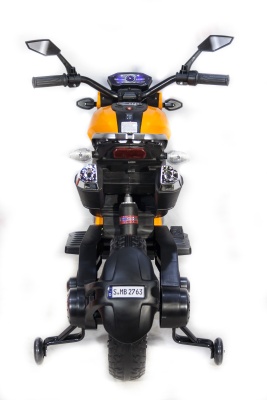 Электромобиль Moto sport (DLS01) (оранжевый)