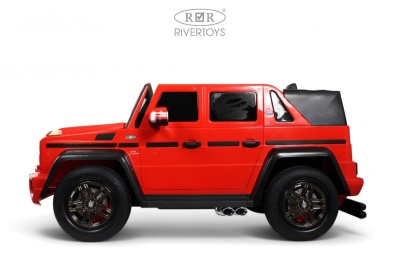 Детский электромобиль Mercedes-Maybach G650 Landaulet (M999MM) красный