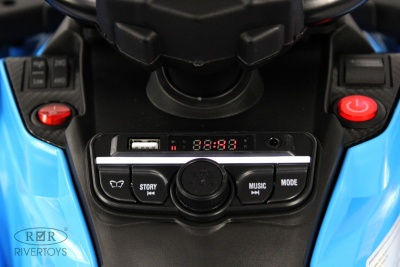 Детский электроквадроцикл BRP Can-Am Outlander (Y888YY) синий