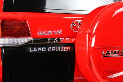 Детский электромобиль Toyota Land Cruiser 200 (JJ2022) красный глянец