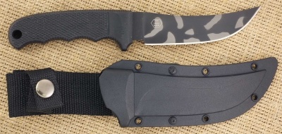 Нож нескладной с пластиковыми ножнами ХАНТЕР H-189 "Ножемир"