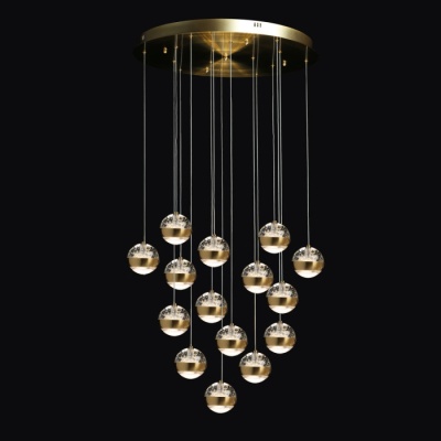Люстра (пульт) Капелия 15*6W LED 220 V (730010915)