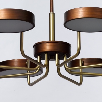 Люстра (пульт) Гамбург 8*12W LED 220 V (605015308)