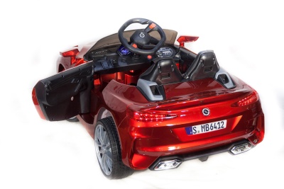 Электромобиль Mercedes Benz SPORT (красный краска)