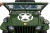 Электромобиль Jeep Willys YKE 4137 4x4 (армия зелёный)