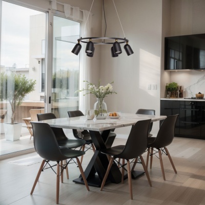 Люстра Астор 6*45W GU10 220V (545013906)