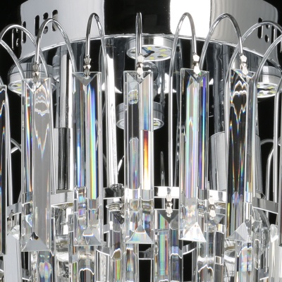 111015008 Бриз 4*60W E27+4*3W LED 220 V люстра (пульт)