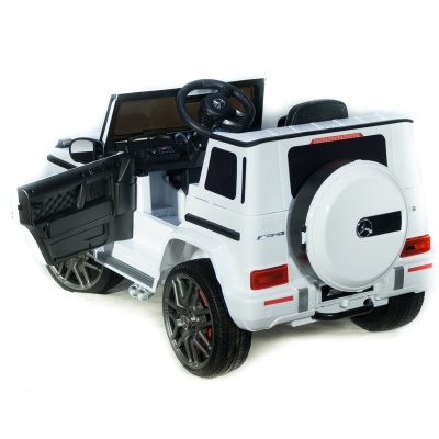 Электромобиль Mercedes-Benz G63 AMG BBH-0002 (белый)