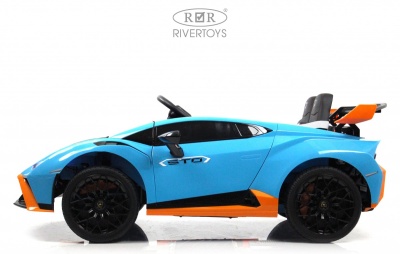 Детский электромобиль Lamborghini Hurac?n STO (E888EE) синий