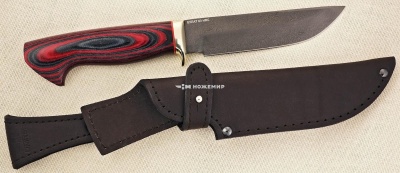 Нож из булатной стали Ножемир Limited ЛЕСНИК (4044)BULAT