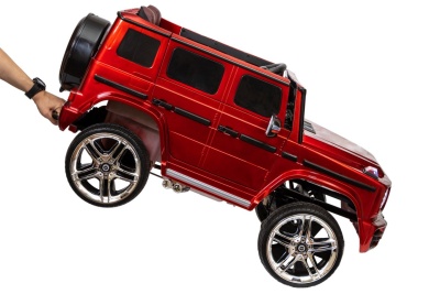 Электромобиль Mercedes-Benz G63 (высокая дверь) 4x4 (красный краска)