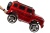 Электромобиль Mercedes-Benz G63 (высокая дверь) 4x4 (красный краска)
