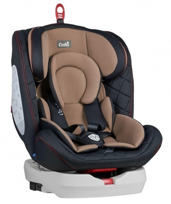 Автокресло детское KBH303 ISOFIX (Черный-кремовый black/creame)