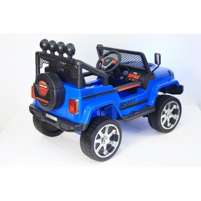Детский электромобиль Jeep T008TT (4х4) синий