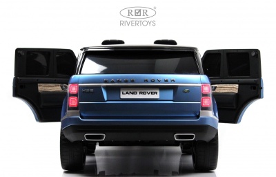 Детский электромобиль Range Rover HSE 4WD (Y222YY) синий глянец