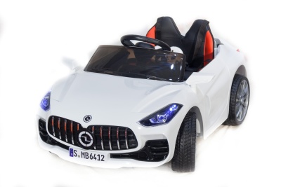 Электромобиль Mercedes Benz SPORT (белый)