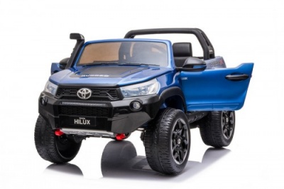 Детский электромобиль Toyota Hilux (DK-HL850) синий глянец