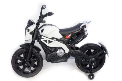 Электромобиль Moto sport (DLS01) (белый)