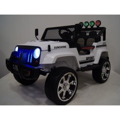 Детский электромобиль Jeep T008TT белый