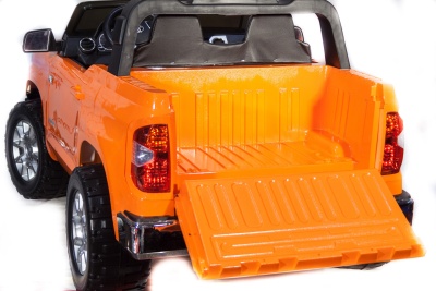 Электромобиль TOYOTA TUNDRA (оранжевый краска)